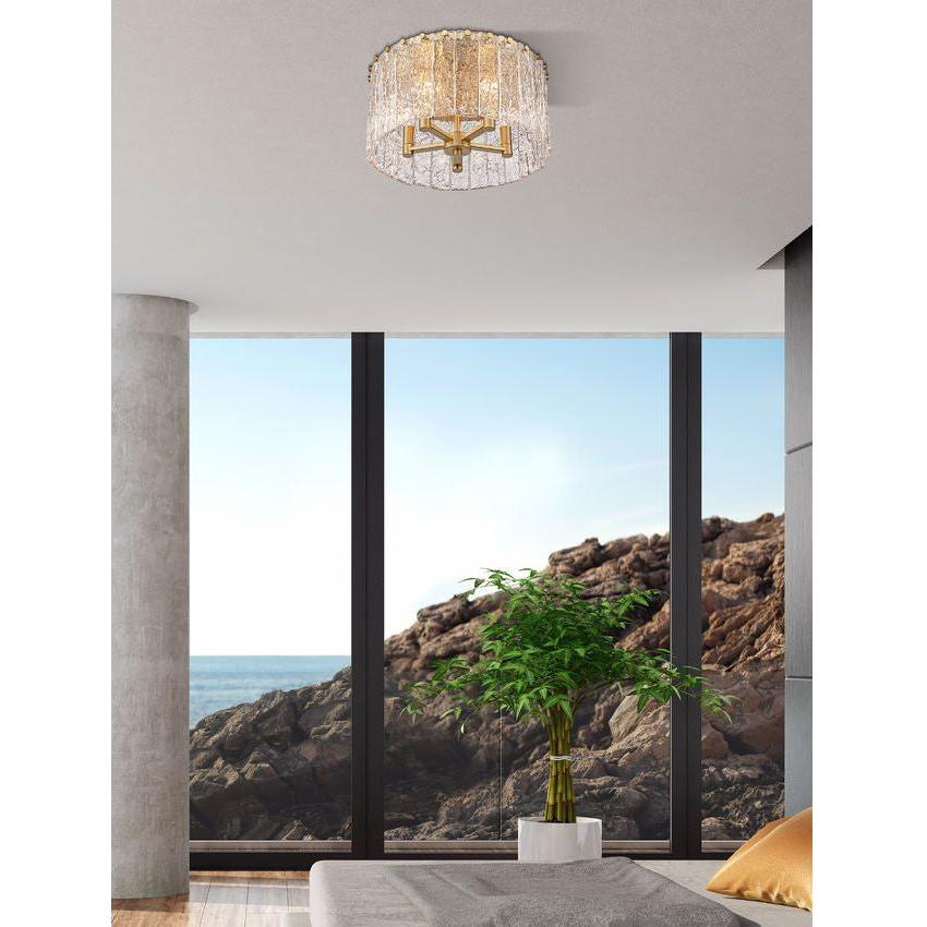 Glacier 5-Light Flush Mount