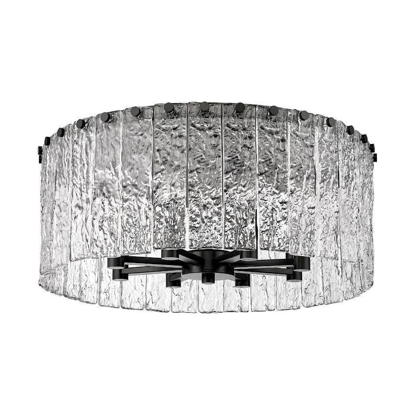 Glacier 8-Light Flush Mount