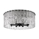 Glacier 8-Light Flush Mount