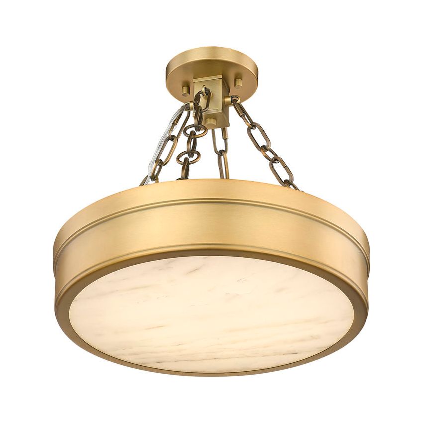 Anders 1-Light Semi Flush