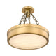 Anders 1-Light Semi Flush