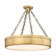 Anders 3-Light Semi Flush