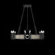 Mirage 35.75"W Round Chandelier