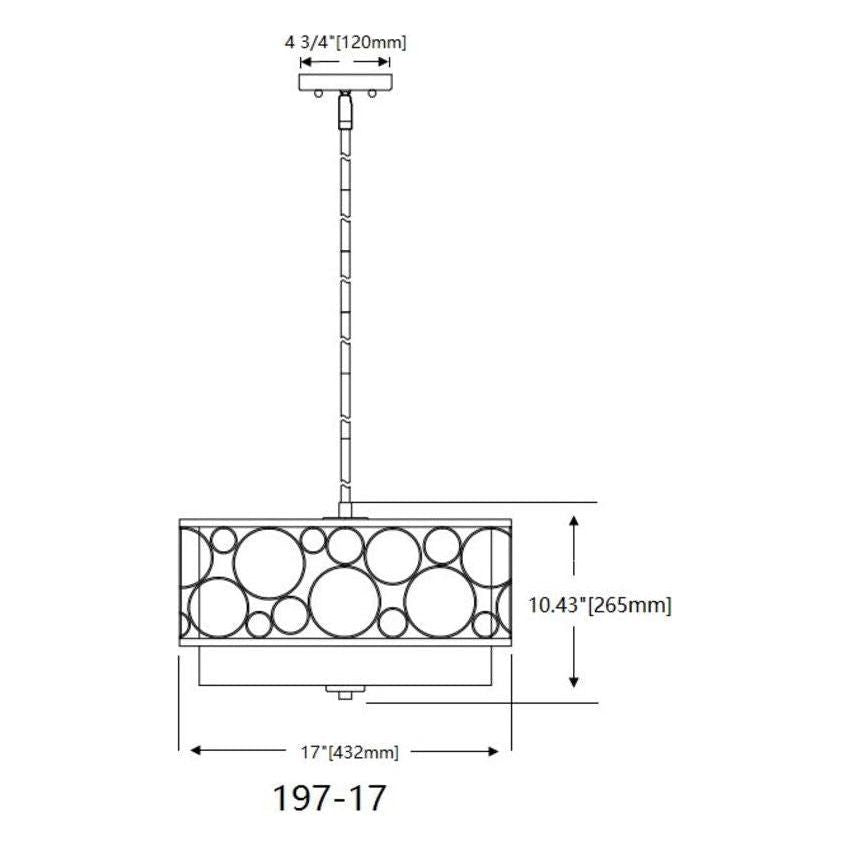 Z-Lite - Kendall 3-Light Pendant - Lights Canada