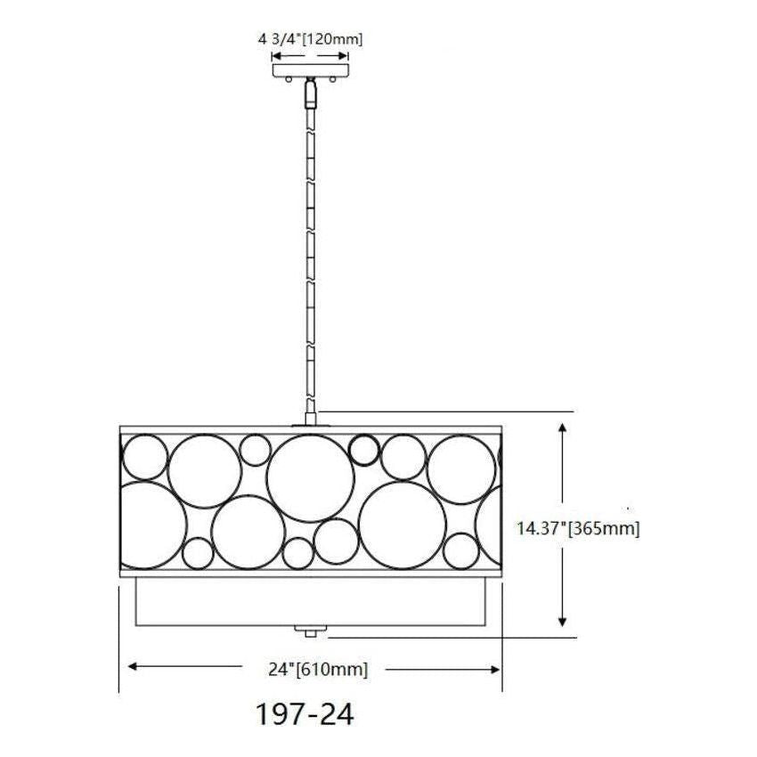 Z-Lite - Kendall 4-Light Pendant - Lights Canada