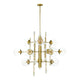 Traiton 48" 12-Light Chandelier