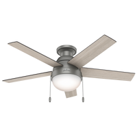 Anslee Low Profile Fan with Light 46"