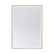 Paulding LED Rectangle Frontlit Mirror (42 x 60")