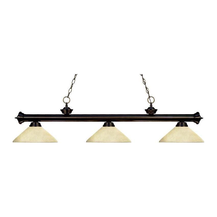 Riviera 3-Light Billiard Light