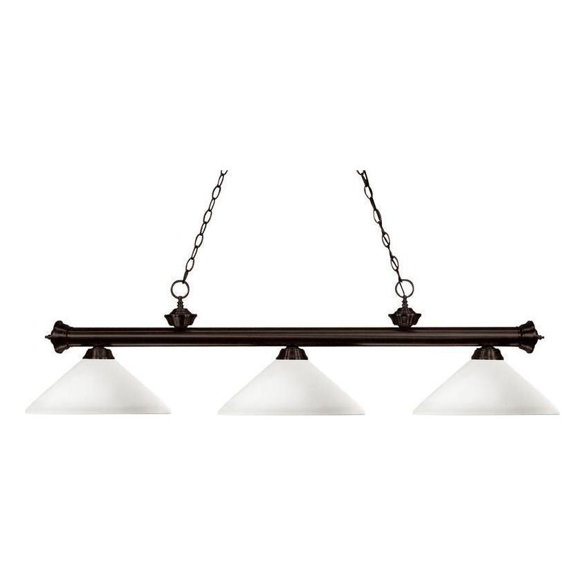 Riviera 3-Light Billiard Light