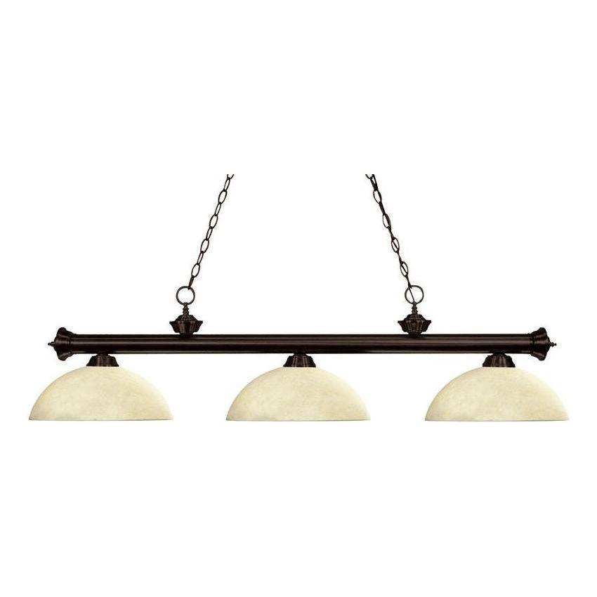 Riviera 3-Light Billiard Light