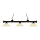 Riviera 3-Light Billiard Light