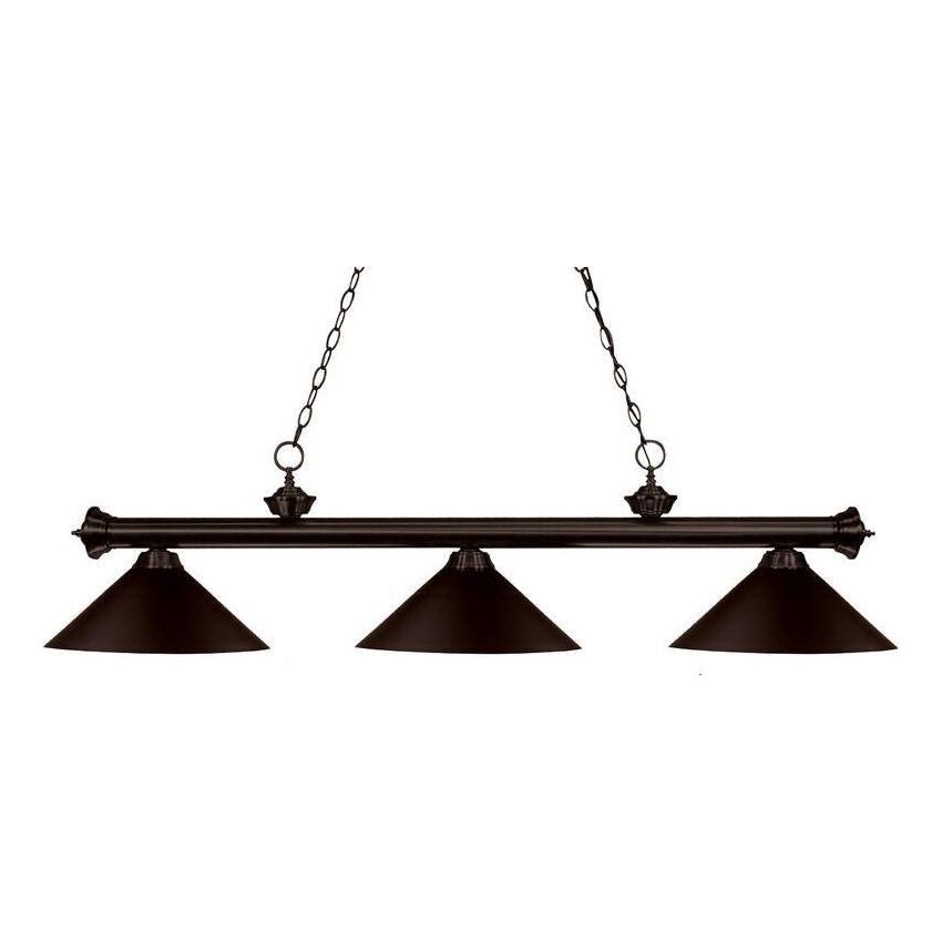 Riviera 3-Light Billiard Light