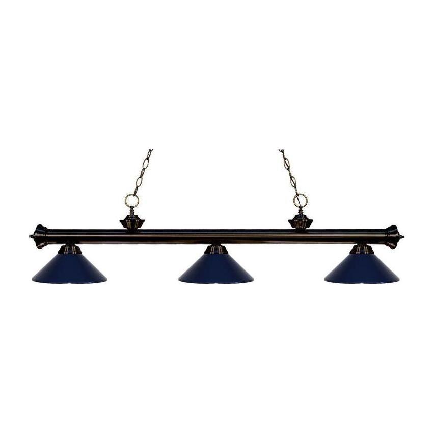 Riviera 3-Light Billiard Light