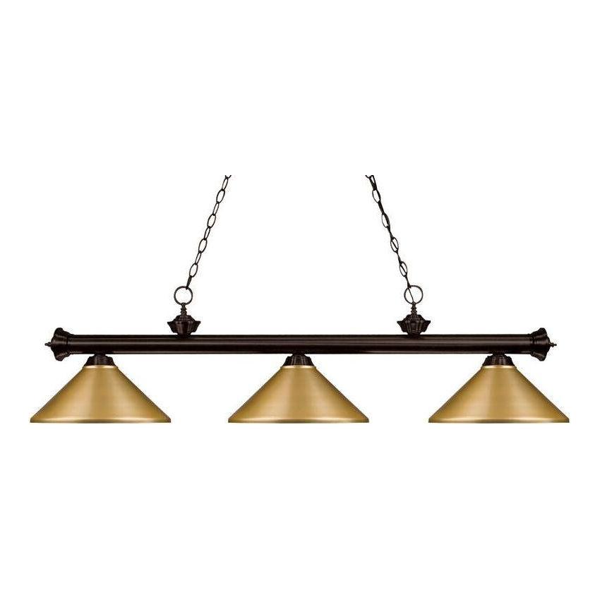 Riviera 3-Light Billiard Light