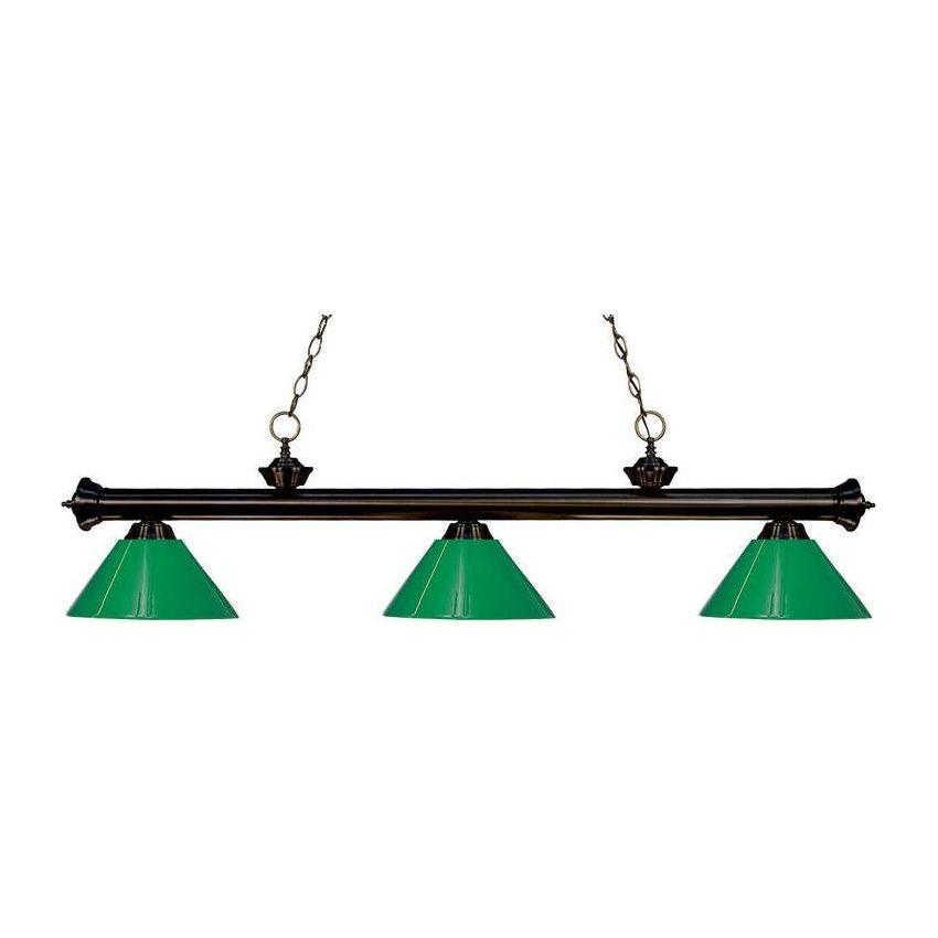 Riviera 3-Light Billiard Light