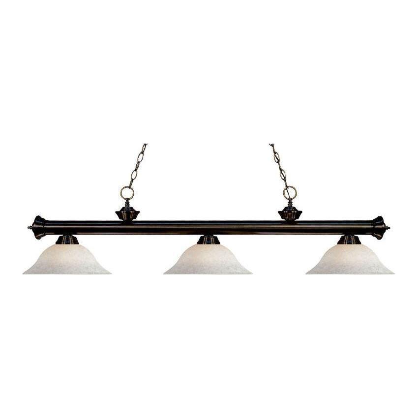 Riviera 3-Light Billiard Light