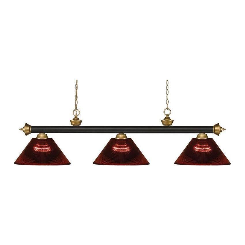 Riviera 3-Light Billiard Light