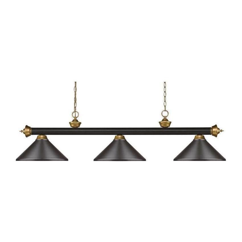 Riviera 3-Light Billiard Light