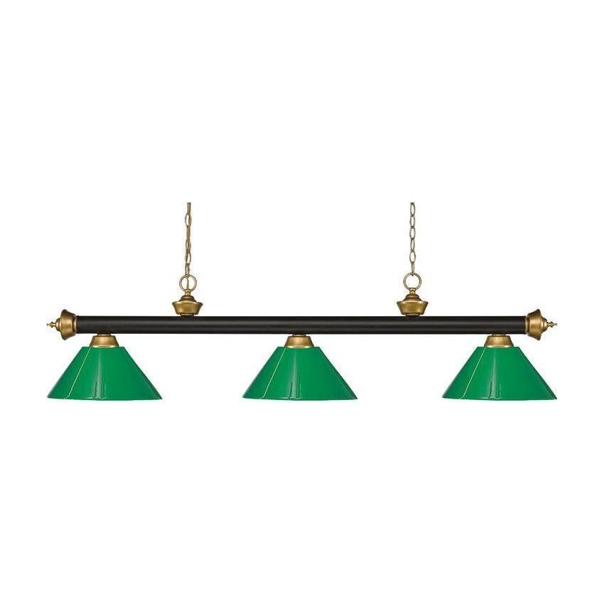 Riviera 3-Light Billiard Light