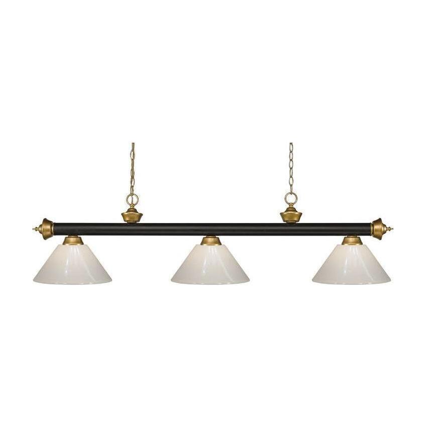 Riviera 3-Light Billiard Light