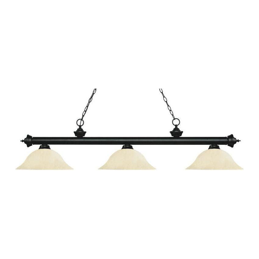 Riviera 3-Light Billiard Light