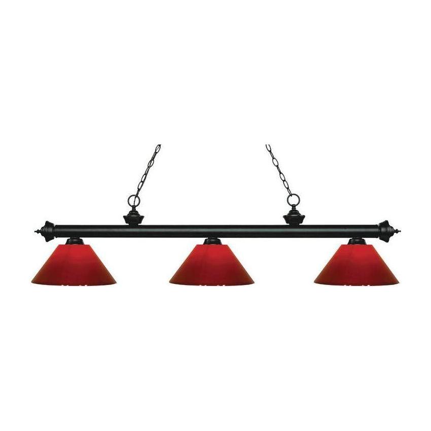 Riviera 3-Light Billiard Light