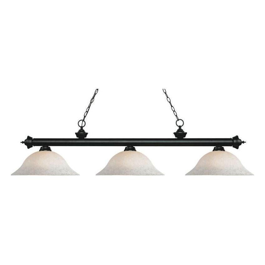 Riviera 3-Light Billiard Light