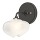 Ume 1-Light Curved Arm Bath Sconce