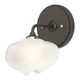 Ume 1-Light Curved Arm Bath Sconce