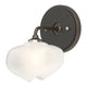 Ume 1-Light Curved Arm Bath Sconce