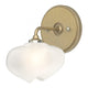 Ume 1-Light Curved Arm Bath Sconce