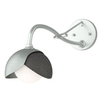 Brooklyn 1-Light Double Shade Long-Arm Sconce
