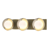 Brooklyn 3-Light Straight Double Shade Bath Sconce