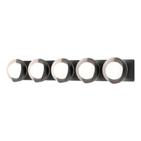 Brooklyn 5-Light Straight Double Shade Bath Sconce