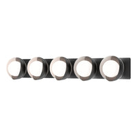 Brooklyn 5-Light Straight Double Shade Bath Sconce