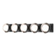 Brooklyn 5-Light Straight Double Shade Bath Sconce