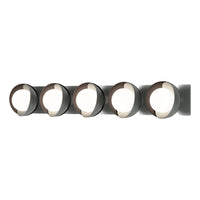 Brooklyn 5-Light Straight Double Shade Bath Sconce
