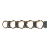 Brooklyn 5-Light Straight Double Shade Bath Sconce