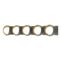 Brooklyn 5-Light Straight Double Shade Bath Sconce