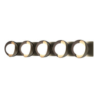 Brooklyn 5-Light Straight Double Shade Bath Sconce
