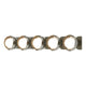 Brooklyn 5-Light Straight Double Shade Bath Sconce