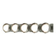 Brooklyn 5-Light Straight Double Shade Bath Sconce