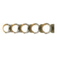Brooklyn 5-Light Straight Double Shade Bath Sconce