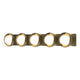 Brooklyn 5-Light Straight Double Shade Bath Sconce