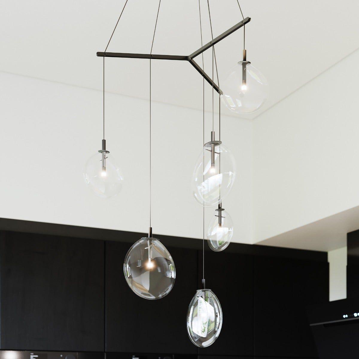 Cantina 6-Light Tri-Spreader LED Pendant