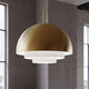 Modern Tiers 16" Dome LED Pendant