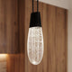 Suspenders 48" 2-Tier Linear with Crystal Teardrop Luminaires