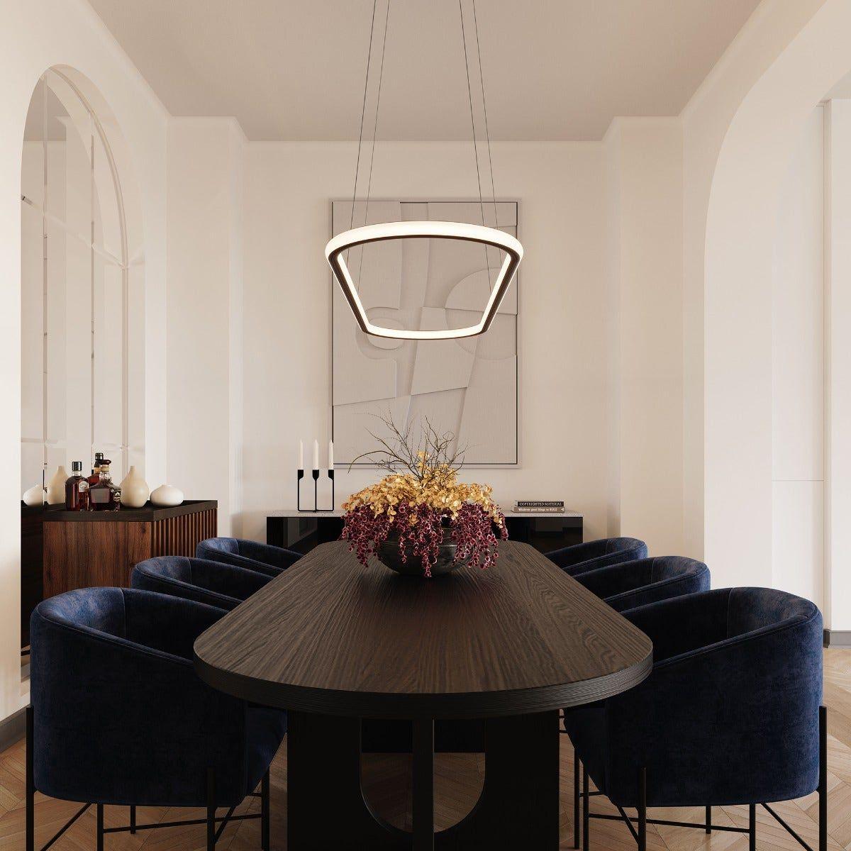 Luna 60" Racetrack Pendant