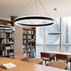 Double Corona 32" LED Ring Pendant